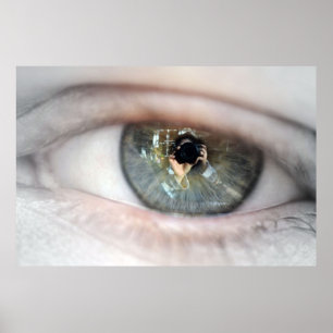 Póster Eye-Macro de Shirley Taylor