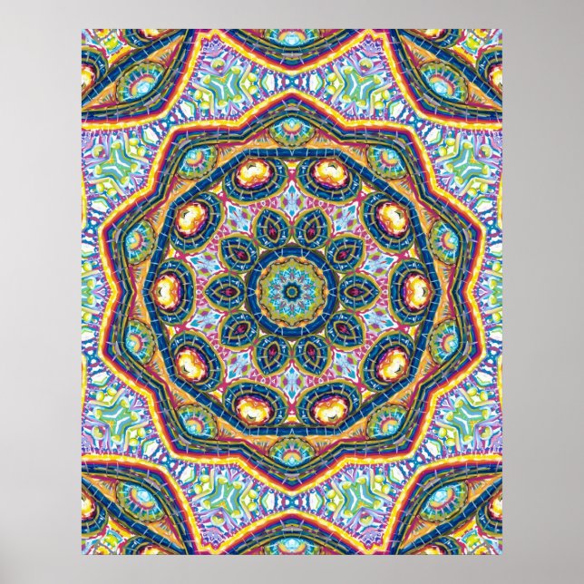 Póster Eye Mandala (Frente)