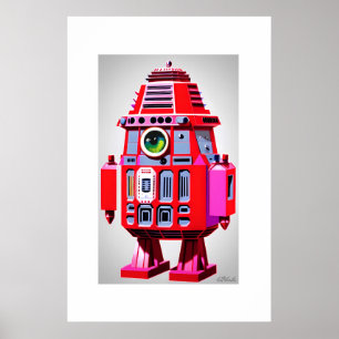 Póster Eyebotics Ken Gage Sci-Fi