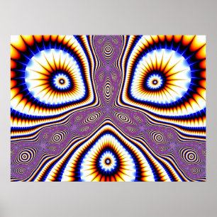 Póster Eyes of Chaos I