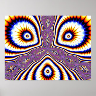 Póster Eyes of Chaos I