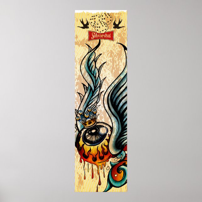 Póster Eyes of Kustom Kulture (Frente)