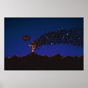 Póster Eyjafjallajokull