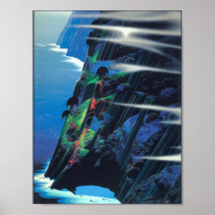 Póster Eyvind Earle -  Donde nacen los sueños - Realismo 