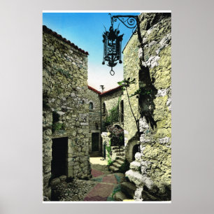 Póster Eze, Alpes Marítimo