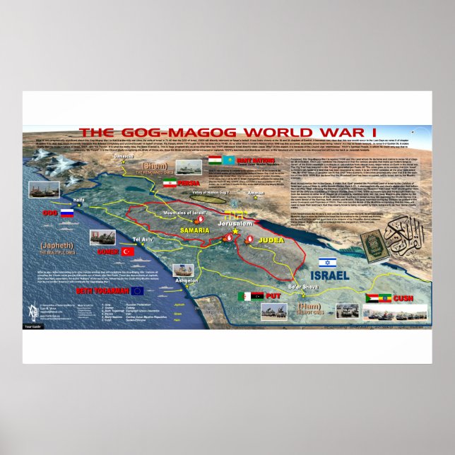 Póster Ezekiel 38 Guerra 2 (Frente)