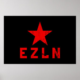Póster EZLN - Ejército Zapatista de Liberación Nacional