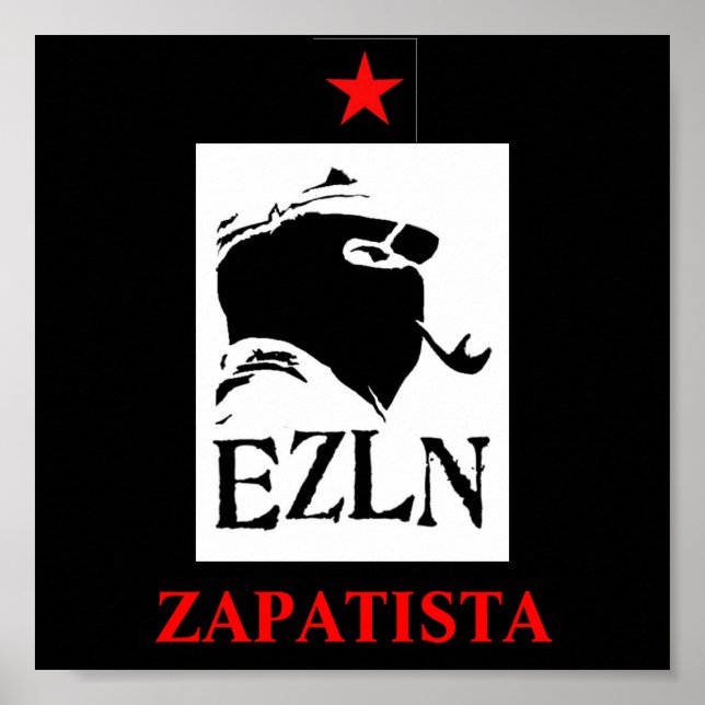 Póster ezln zapatista (Frente)