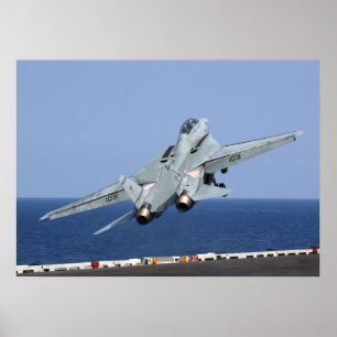 Póster F14 Catapults Into The Sky