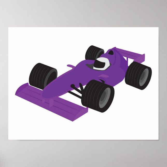 Póster F1 Race Car (Frente)