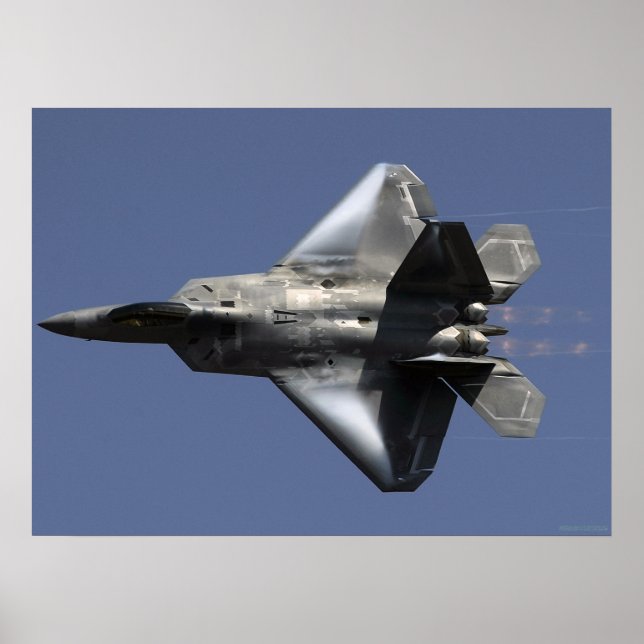 Póster F22 Raptor (Frente)