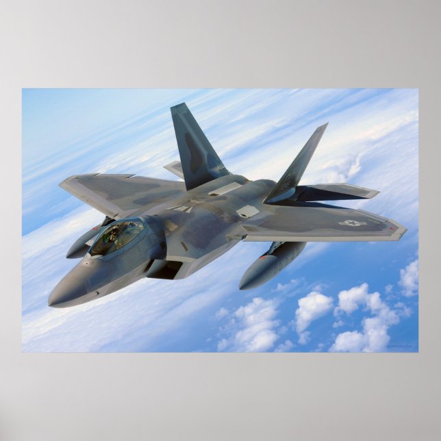 Póster F22 Raptor (Frente)