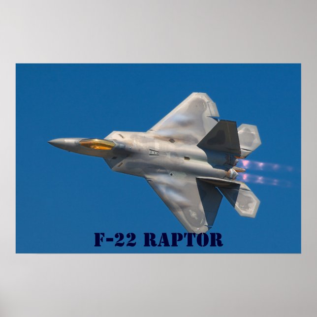 PÓSTER F22 RAPTOR (Frente)