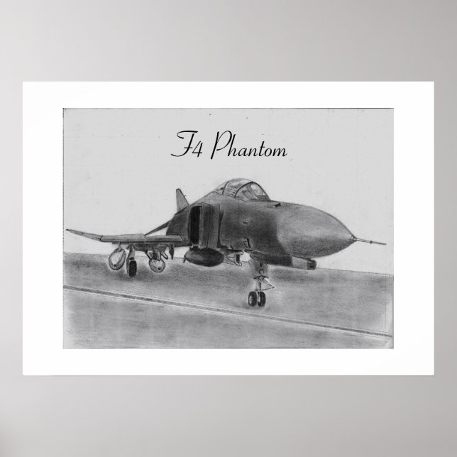 Póster F4 Phantom print (Frente)