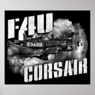 PÓSTER F4U CORSAIR