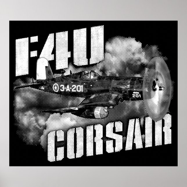 PÓSTER F4U CORSAIR (Frente)