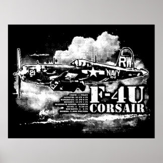 PÓSTER F4U CORSAIR
