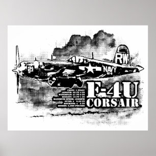 PÓSTER F4U CORSAIR