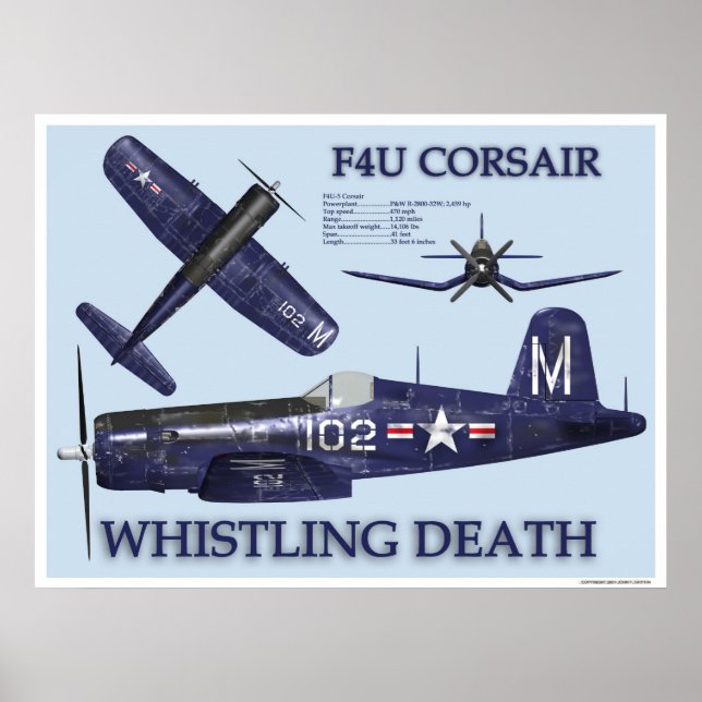 Póster F4U Corsair (Frente)
