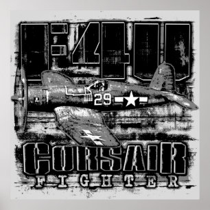 PÓSTER F4U CORSAIR