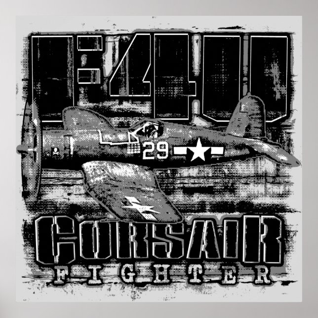 PÓSTER F4U CORSAIR (Frente)