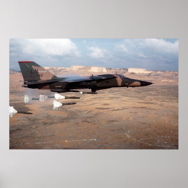 Póster F-111 Aardvark (Frente)