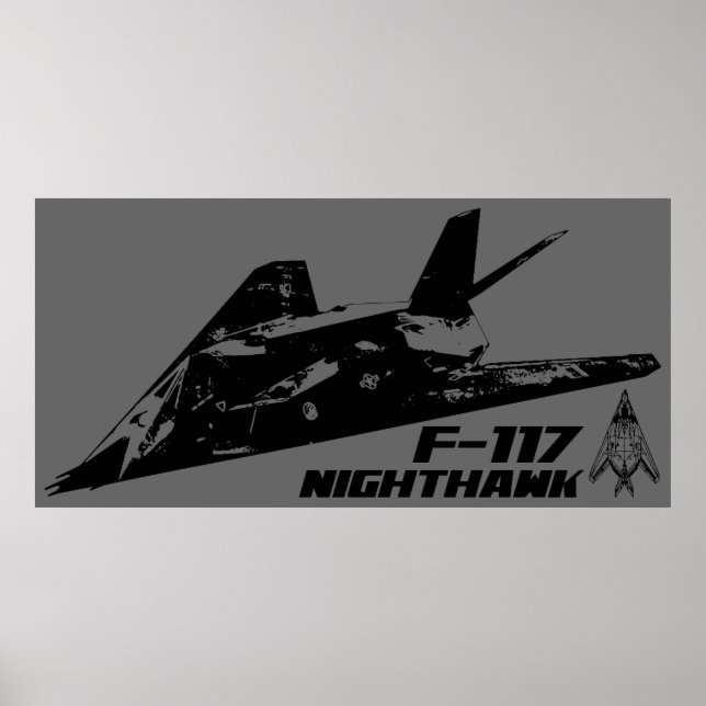 Póster F-117 Nighthawk (Frente)