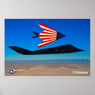 PÓSTER F-117A NIGHTHAWK