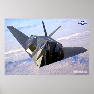 PÓSTER F-117A NIGHTHAWK