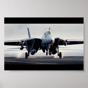 Póster F-14 Landind