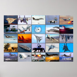 PÓSTER F-14 "MONTAJE" TOMCAT
