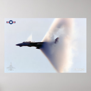PÓSTER F-14 POSTER TOMCAT "BOOM"