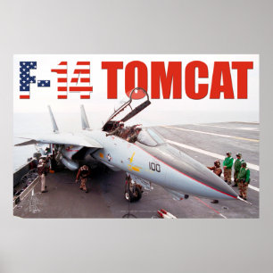 PÓSTER F-14 POSTER TOMCAT "PREFLIGHT"