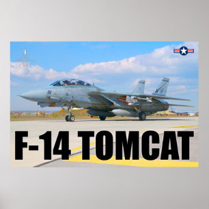 PÓSTER F-14 POSTER TOMCAT "PREFLIGHT"