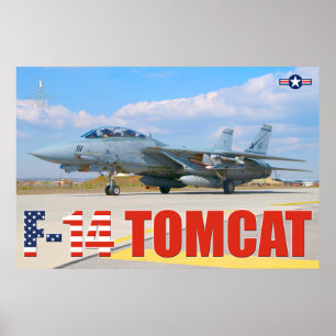 PÓSTER F-14 POSTER TOMCAT "PREFLIGHT"
