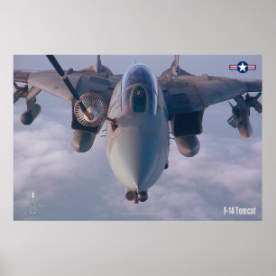 PÓSTER F-14 POSTER TOMCAT "REFUELTE"