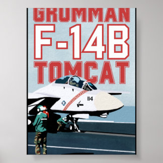 Póster F-14 Tomcat
