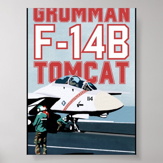 Póster F-14 Tomcat (Frente)
