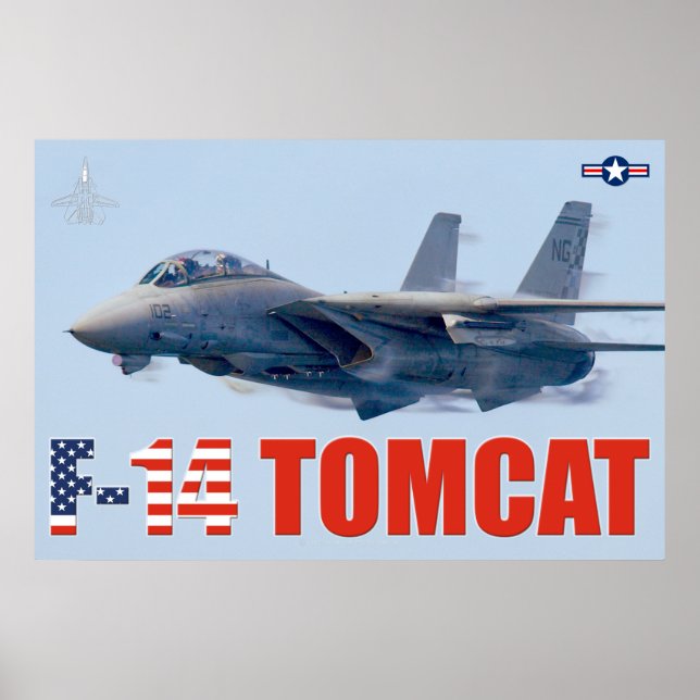 PÓSTER F-14 TOMCAT (Frente)