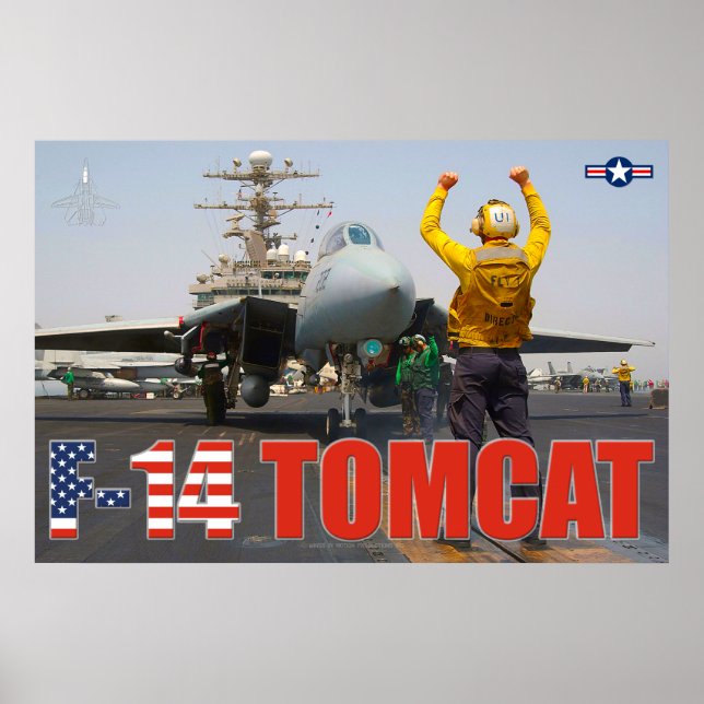 PÓSTER F-14 TOMCAT (Frente)