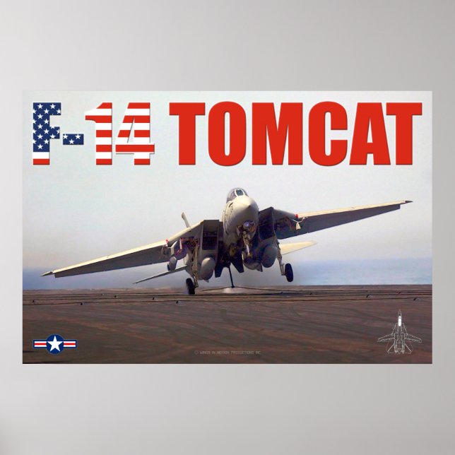 PÓSTER F-14 TOMCAT (Frente)