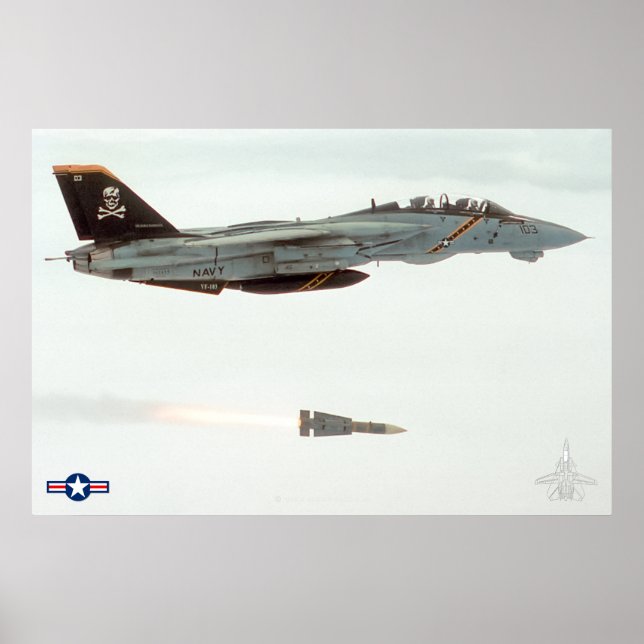 PÓSTER F-14 TOMCAT (Frente)