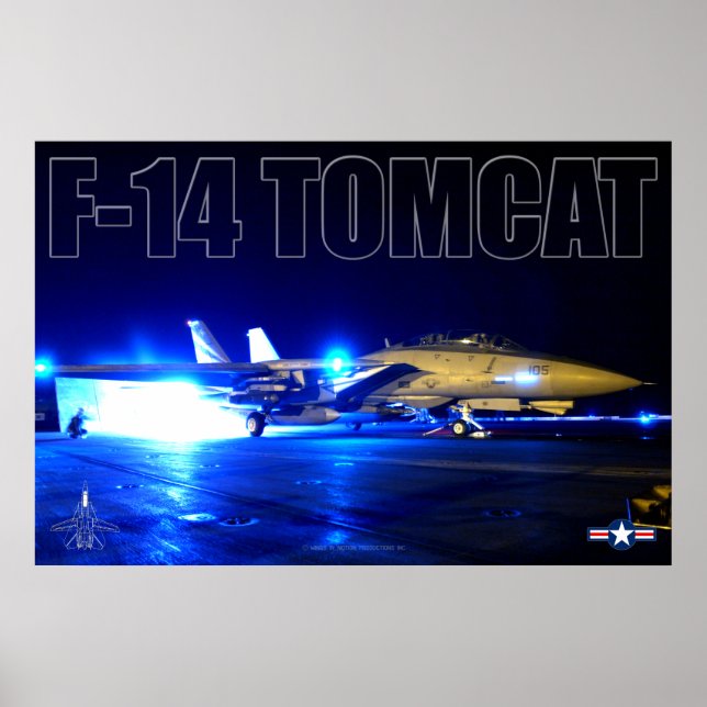 PÓSTER F-14 TOMCAT (Frente)
