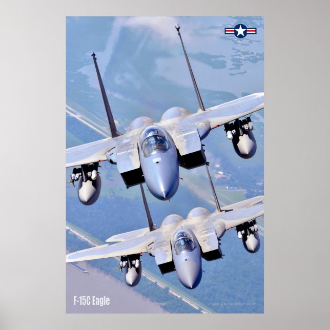 PÓSTER F-15C EAGLE (Frente)