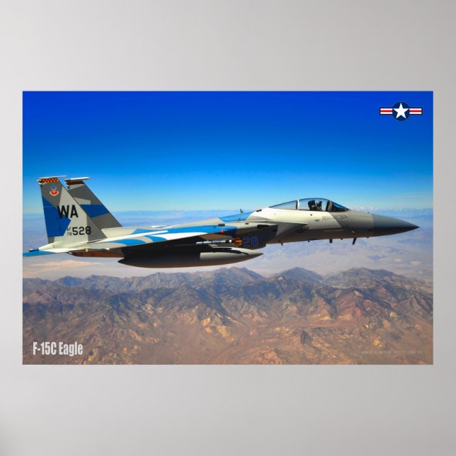 PÓSTER F-15C EAGLE (Frente)