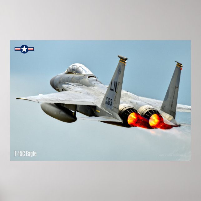 PÓSTER F-15C EAGLE (Frente)