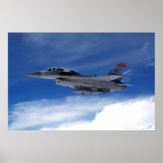 Póster F-16 Dos Asientos