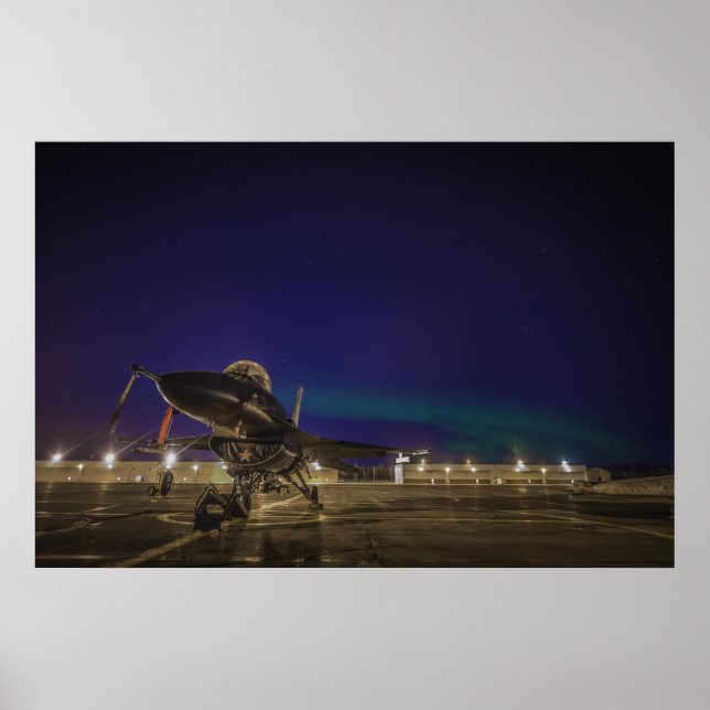Póster F-16 Fighting Falcon (Frente)