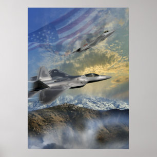 Póster F-22 Rangers 14