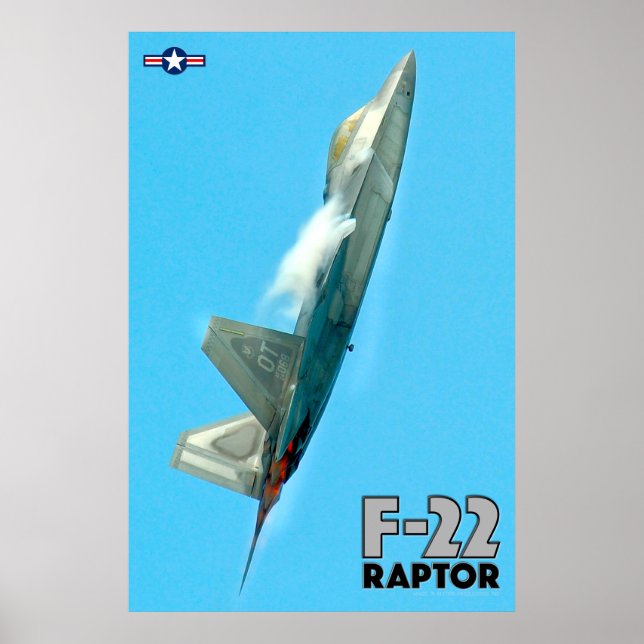 PÓSTER F-22 RAPTOR (Frente)
